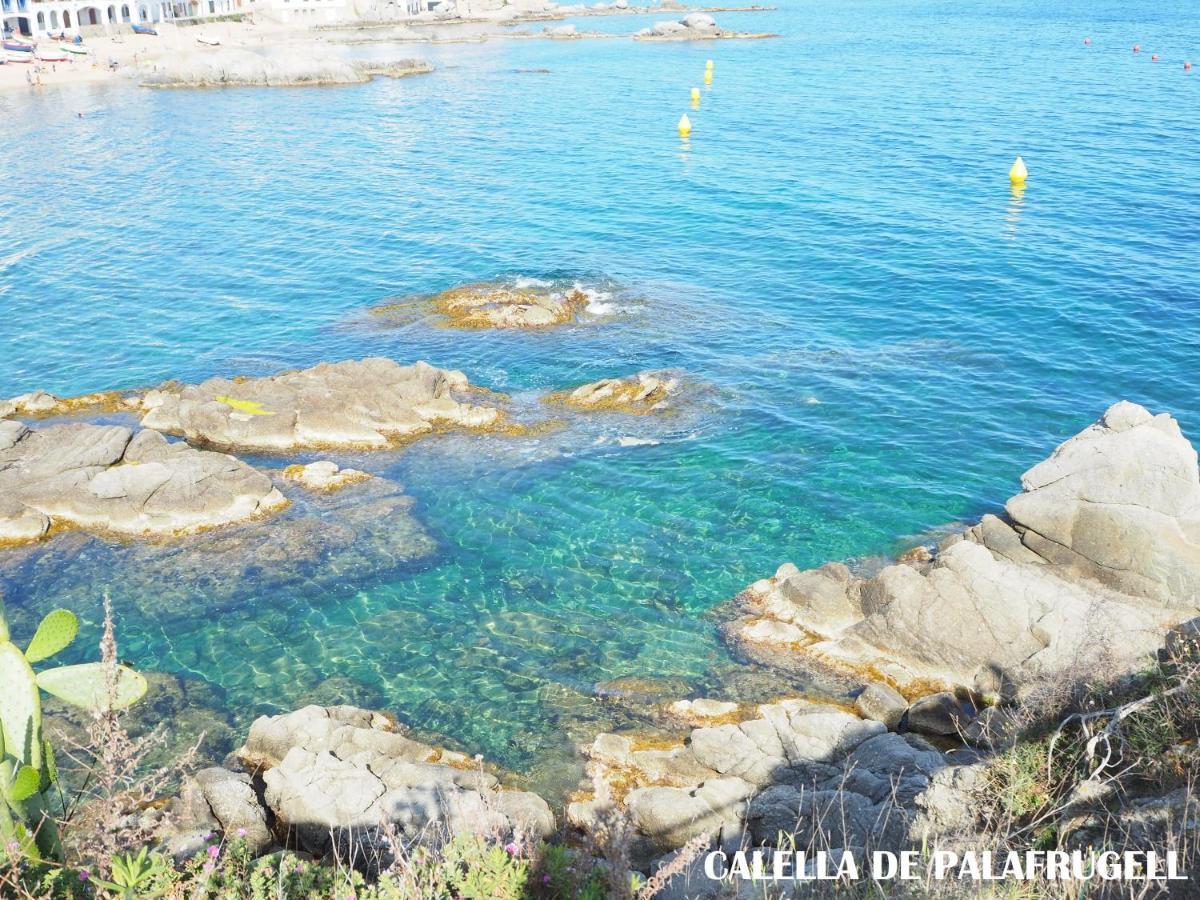 Apartament gran amb vistes al mar, piscina i pàrquing Calella De Palafrugell Extérieur photo